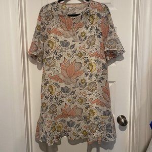 Shimmer Ruffle Dress